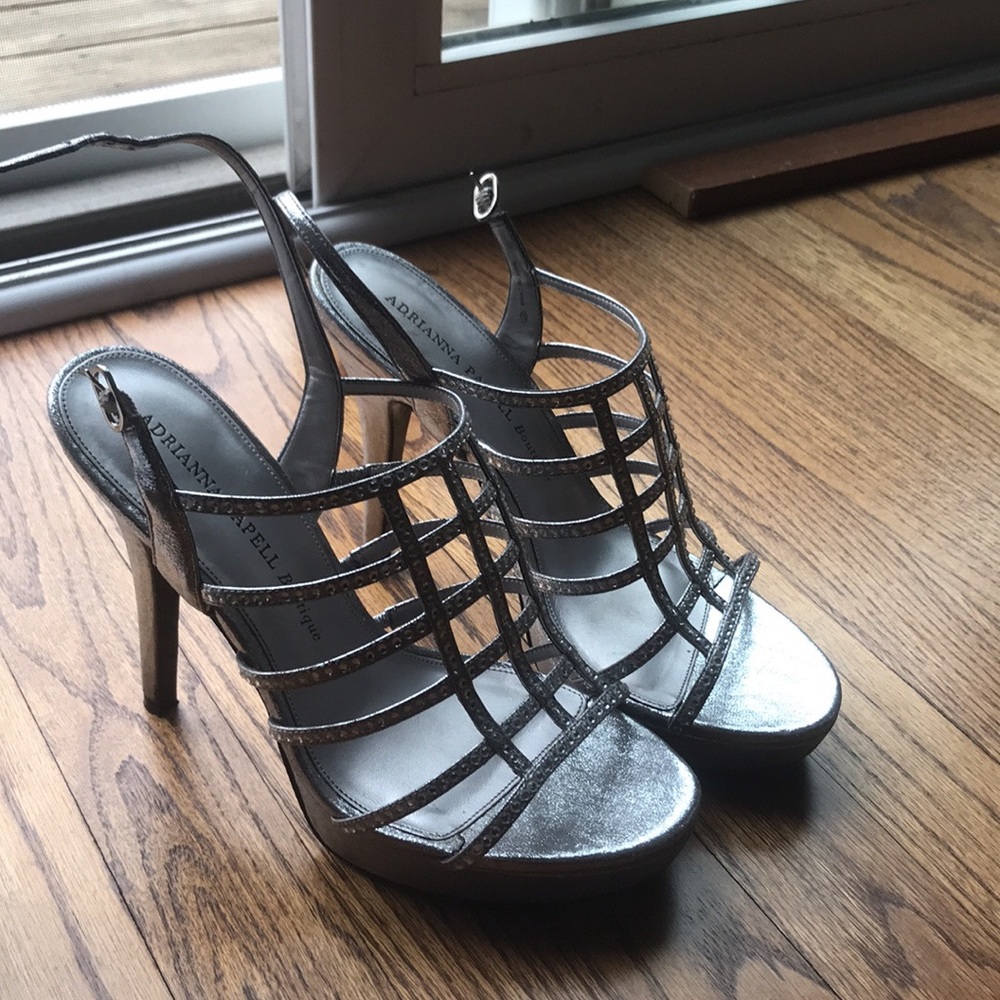 Silver High Heels - Picture 2 of 7